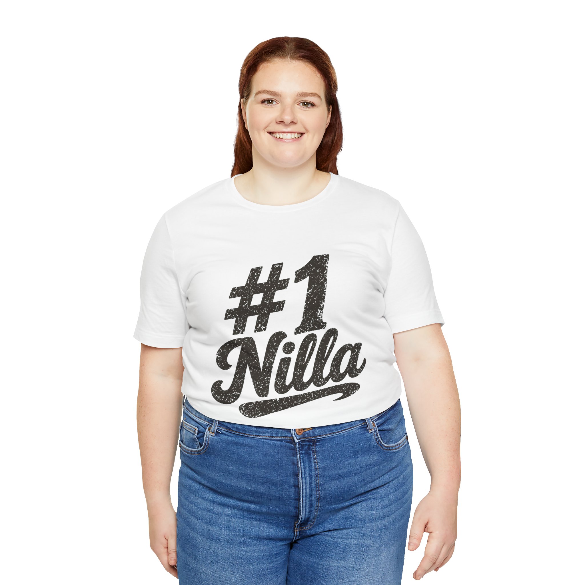 #1 Nilla Tee White – view 5 mockup