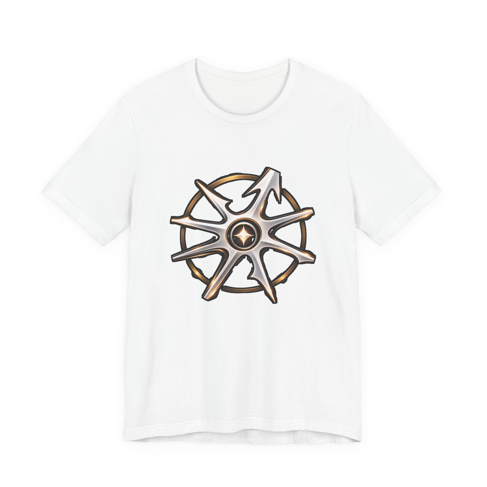 Disruptarian Compass Tee White – view 9 mockup