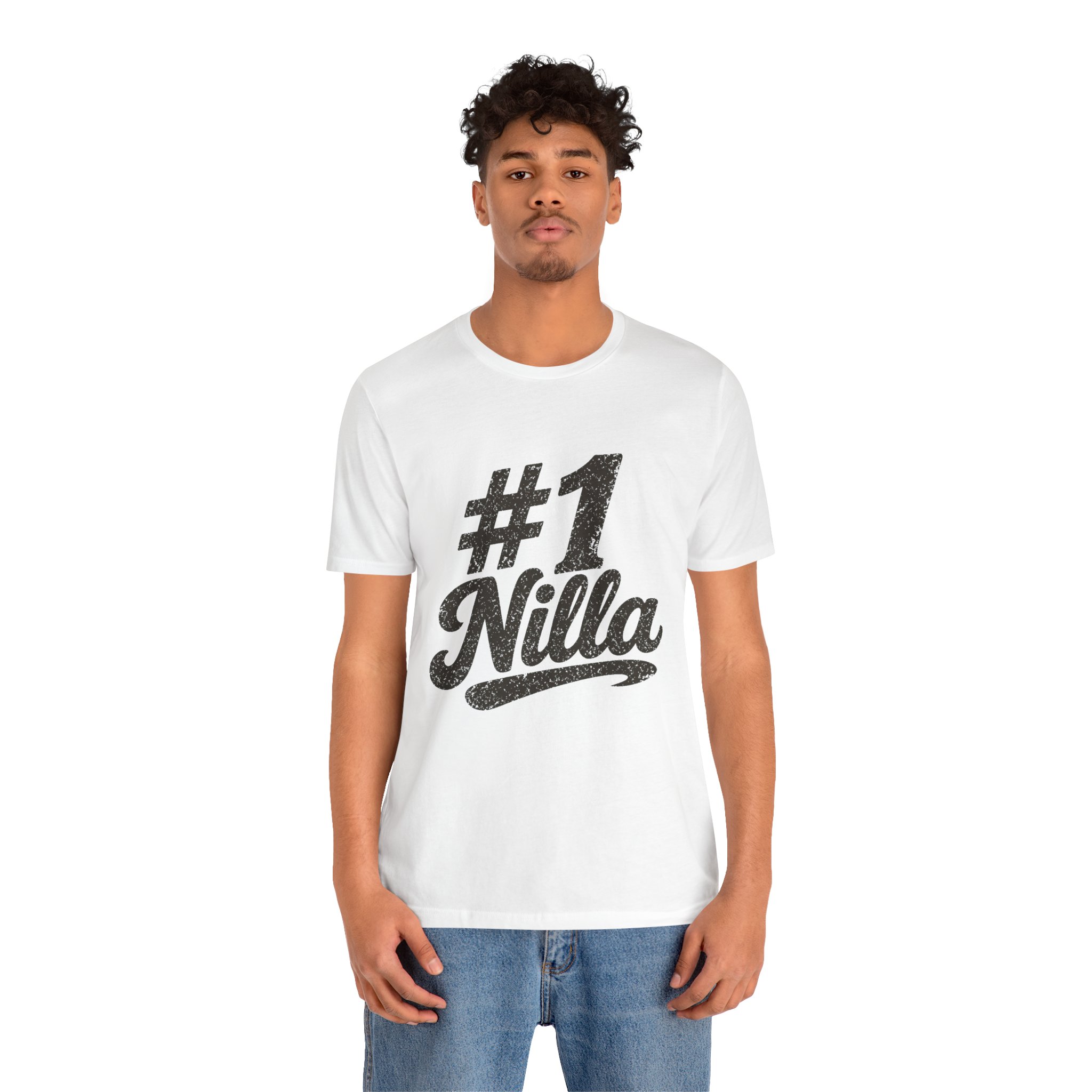 #1 Nilla Tee White – view 2 mockup
