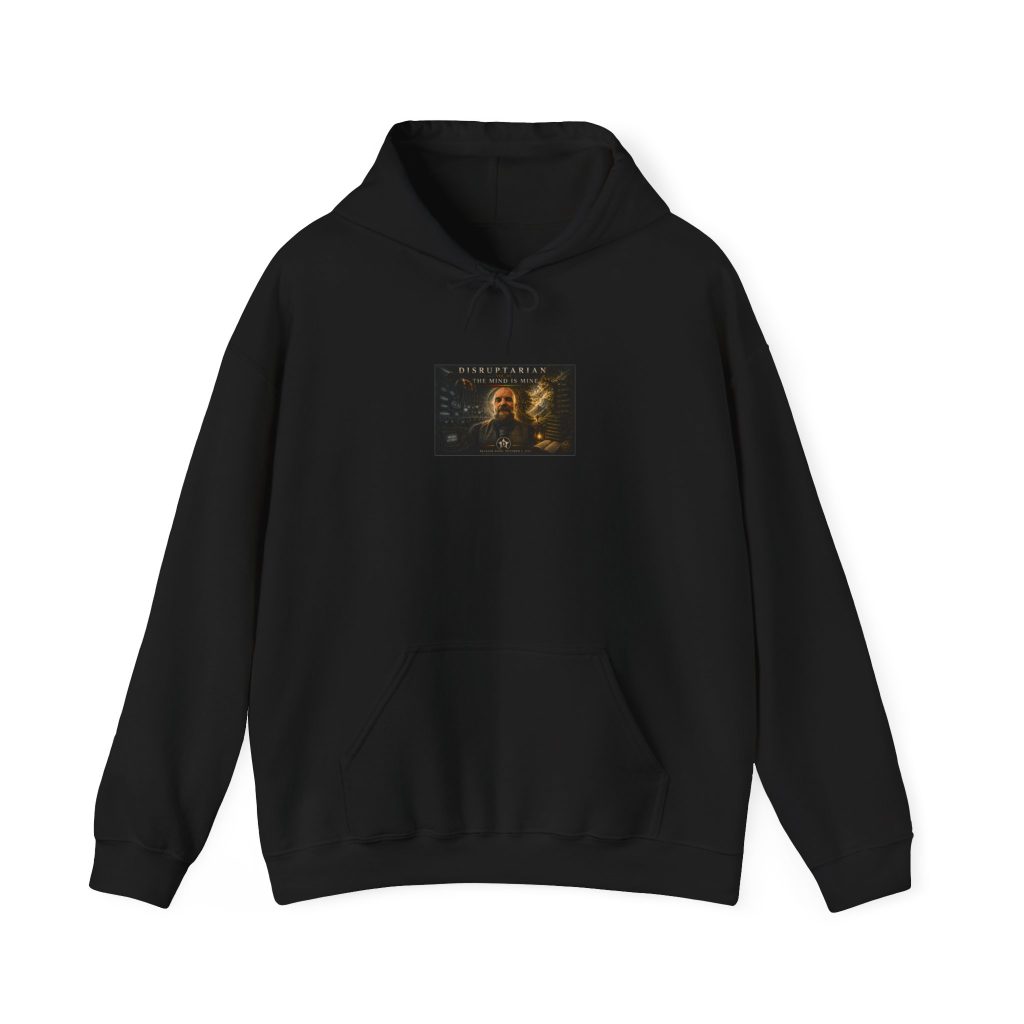 The Mind Is Mine Hoodie Black – Black – product mockup
