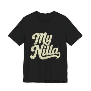 My Nilla Tee Black – Black – product mockup