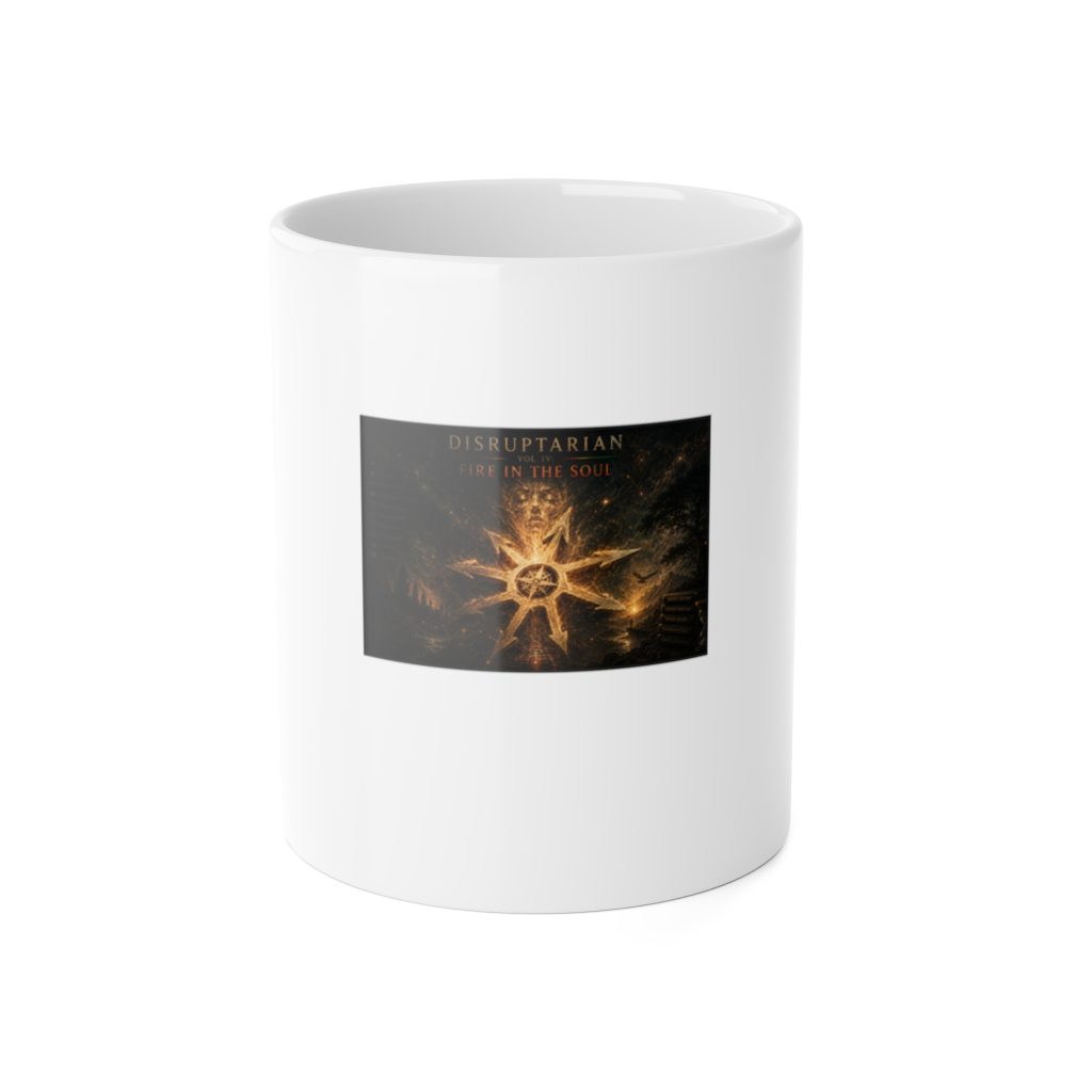 Fire in the Soul Mug – White – product mockup