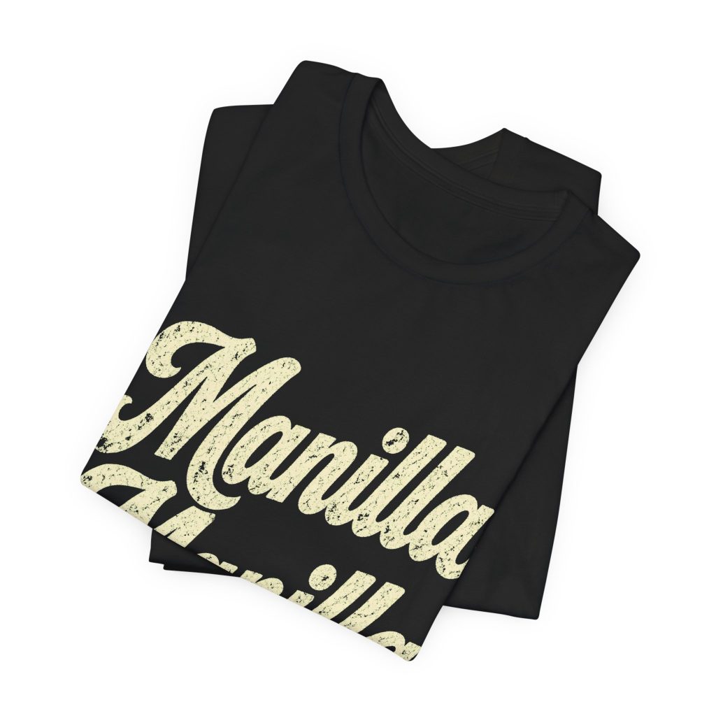Manilla Manilla Tee Black – Black – product mockup