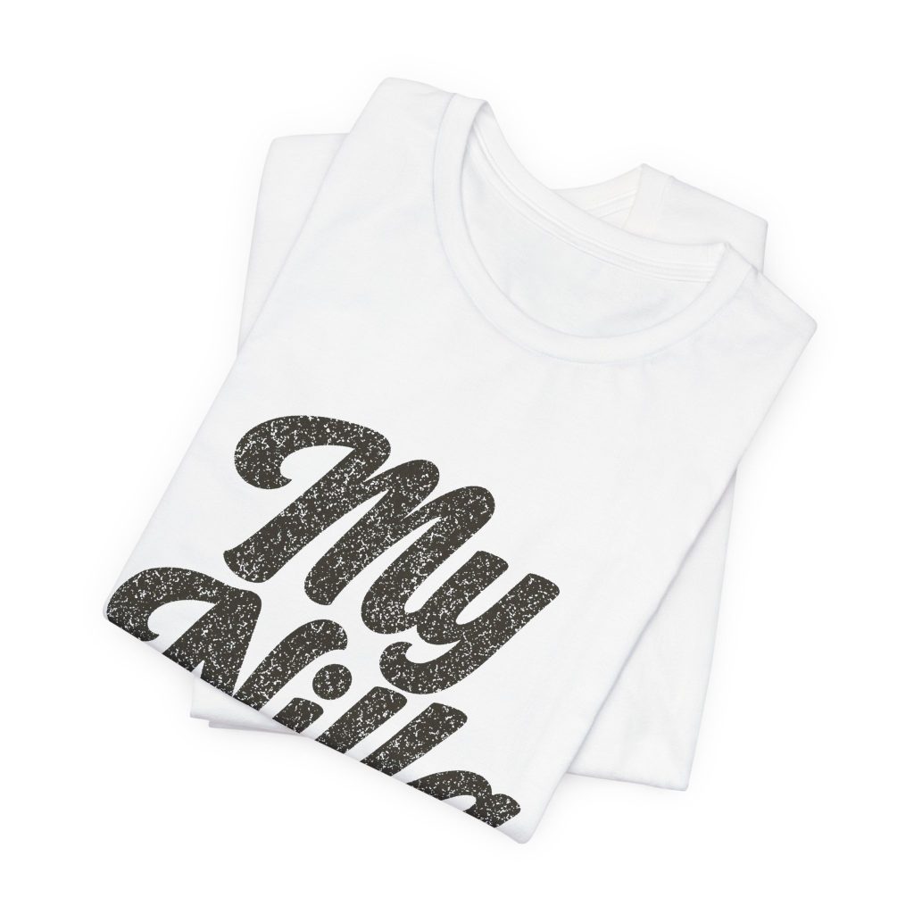 My Nilla Tee White – White – product mockup