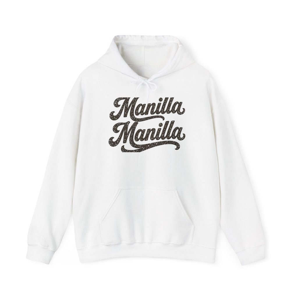 Manilla Manilla Hoodie White – White – product mockup