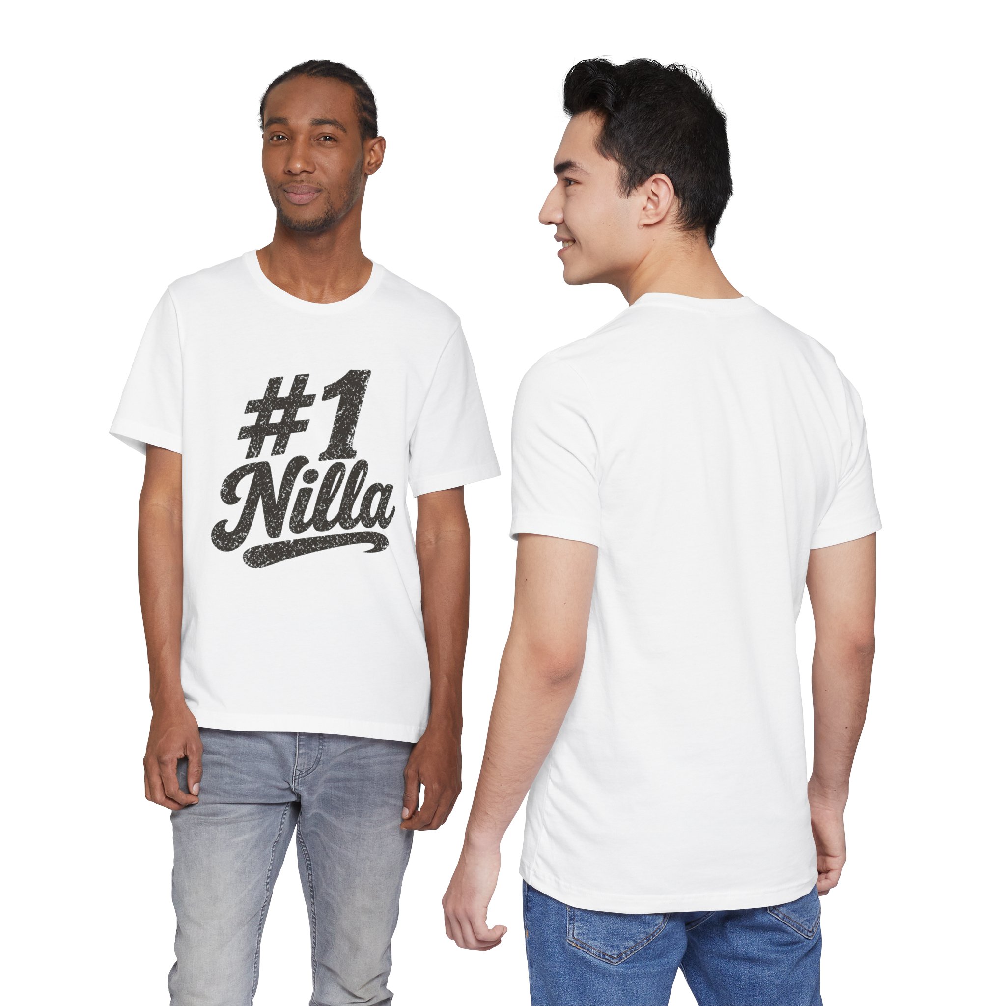 #1 Nilla Tee White – view 7 mockup